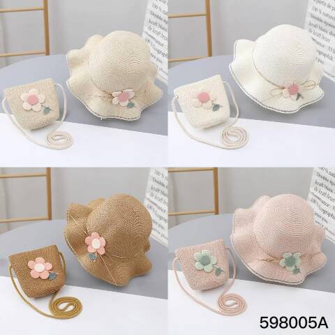 Kapelusze dziecięce 598005A Mix kolor Standard