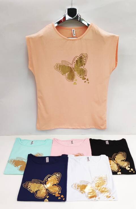 Bluzka damskie 5489 Mix kolor 2XL-4XL 1