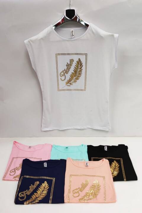 Bluzka damskie 5491 Mix kolor 2XL-4XL