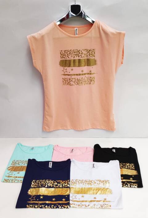 Bluzka damskie 5493 Mix kolor 2XL-4XL 1