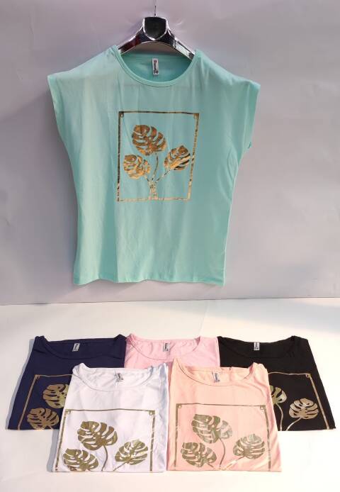 Bluzka damskie 5496 Mix kolor 2XL-4XL 1