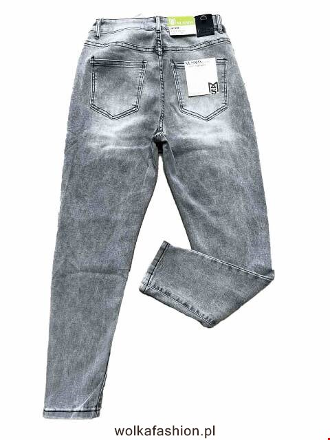 Jeansy damskie M17-EP 1 kolor M-3XL 2