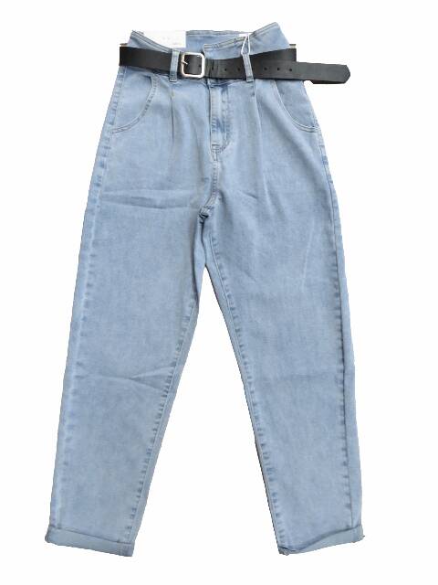 Jeansy damskie HW-2199 1 kolor XS-L