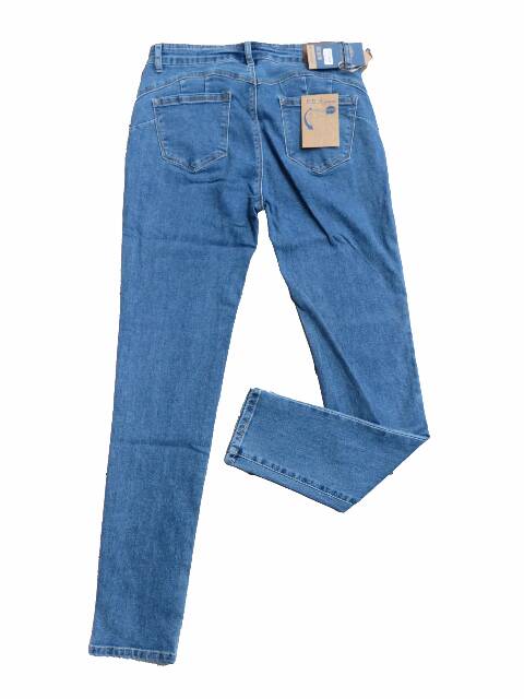 Jeansy damskie S6629 1 kolor 38-40 2