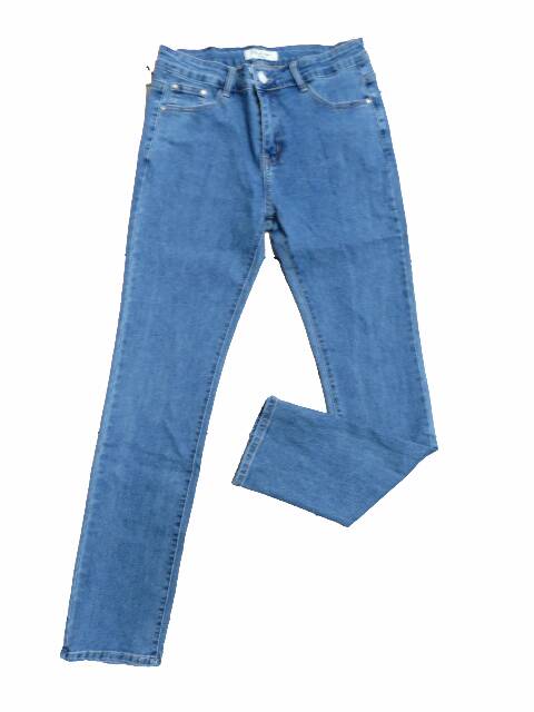 Jeansy damskie S6615 1 kolor 38-40 1