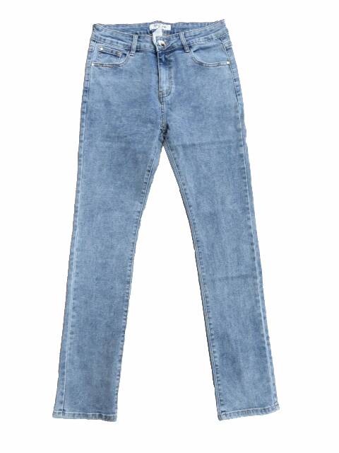 Jeansy damskie S6681 1 kolor 38-40 1