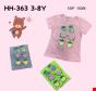 Bluzka dziewczęcy HH-363 Mix kolor 3-8 1