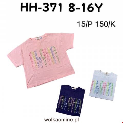  Bluzka dziewczęcy HH-371 Mix kolor 8-16