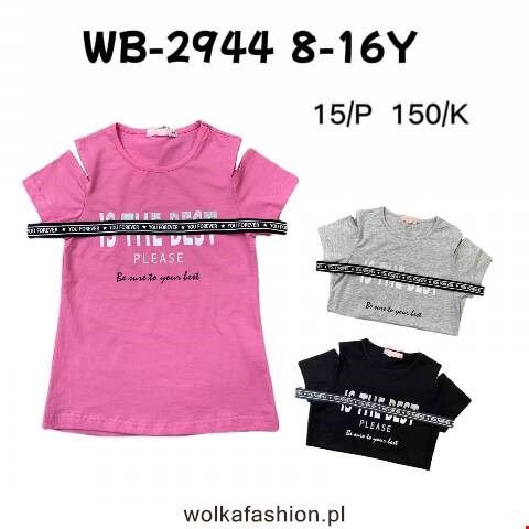 Bluzka dziewczęcy WB-2944 Mix kolor 8-16 1