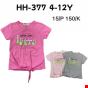 Bluzka dziewczęcy HH-377 Mix kolor 4-12 1