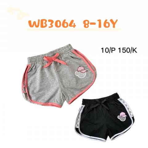 Szorty dziewczęca WB3066 Mix kolor 8-16 1