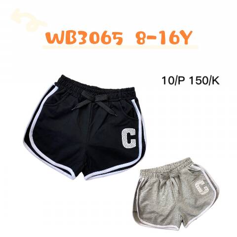 Szorty dziewczęca WB3065 Mix kolor 8-16