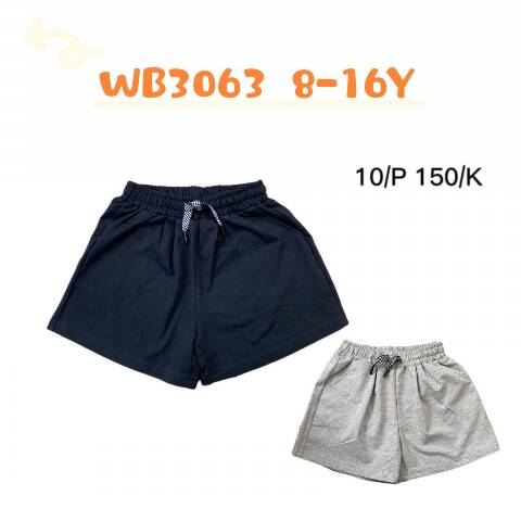 Szorty dziewczęca WB3063 Mix kolor 8-16 1