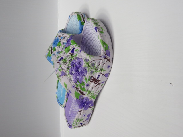 Klapki Damskie 3769 BLUE/PURPLE/FUX/BLACK 36-41 1
