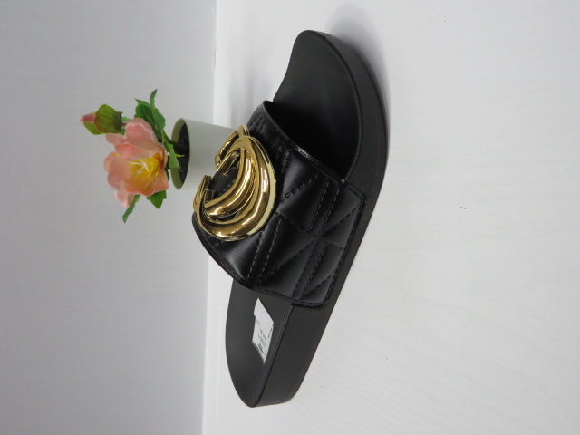 Klapki Damskie 3308-1 BLACK 37-41