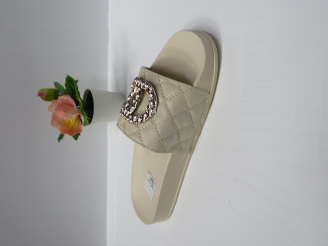 Klapki Damskie 331 BEIGE 36-41 1