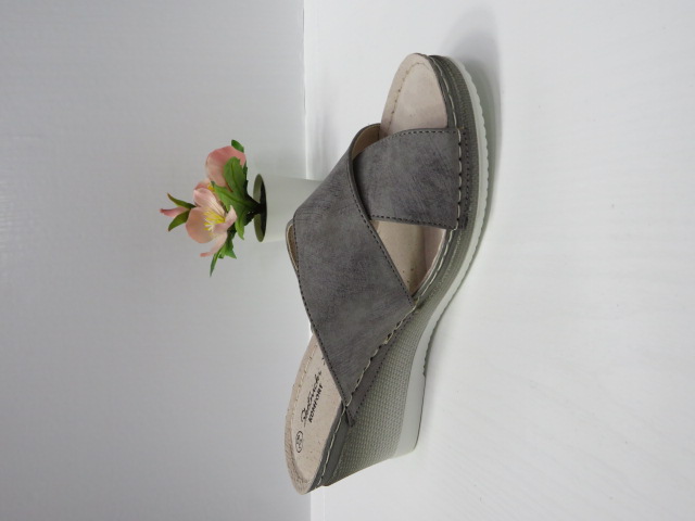 Klapki Damskie 0521 GREY 36-41 1