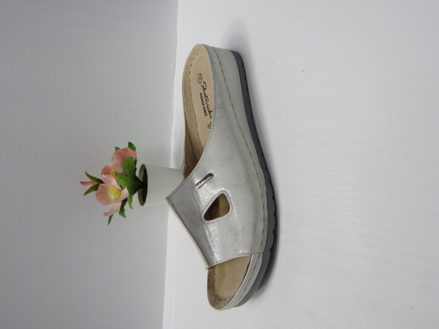 Klapki Damskie 0541S SILVER 36-41