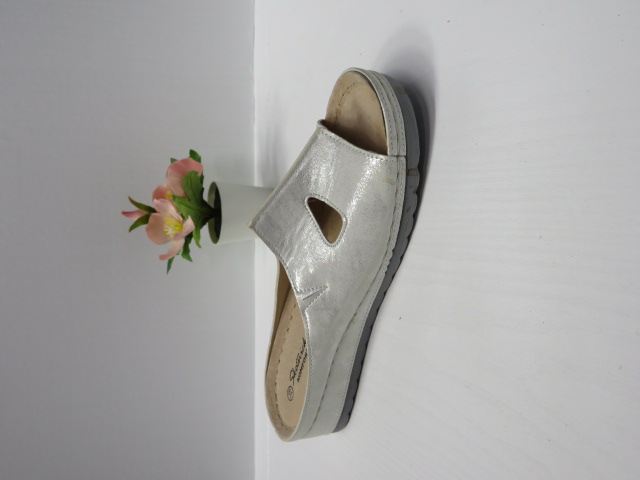Klapki Damskie 0541S SILVER 36-41 1