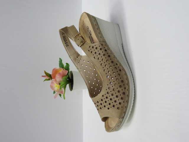 Sandały damskie 0545 BEIGE 36-41