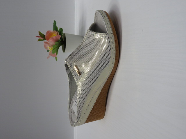 Klapki Damskie 7AA222 SILVER 36-41