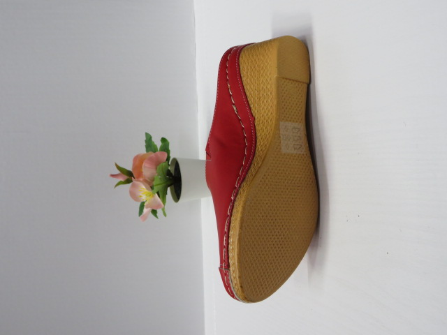 Klapki Damskie 7AA222 RED 36-41 2