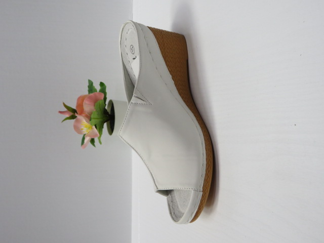 Klapki Damskie 7AA222 WHITE 36-41 1