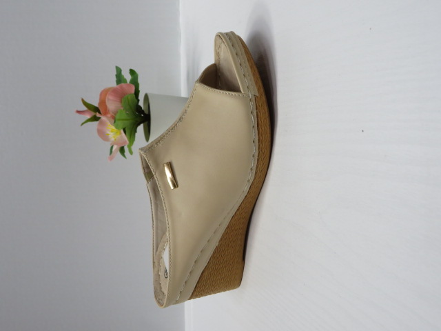 Klapki Damskie 7AA222 BEIGE 36-41