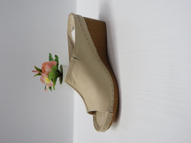 Klapki Damskie 7AA222 BEIGE 36-41 1