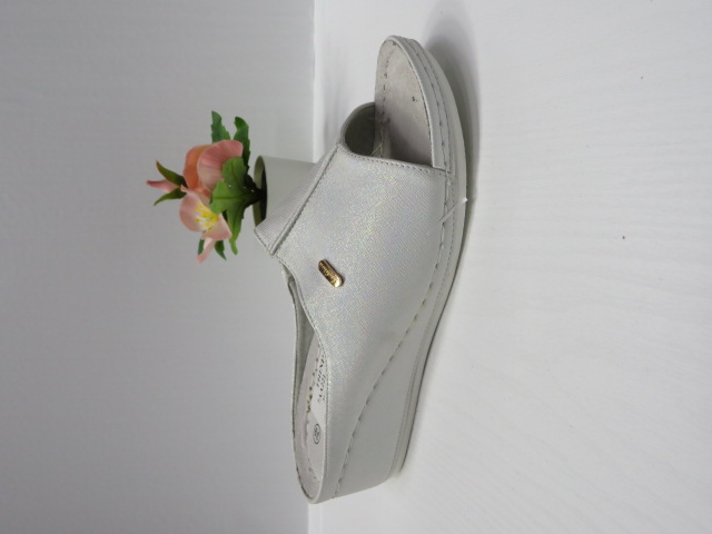 Klapki Damskie 7AA221 SILVER 36-41