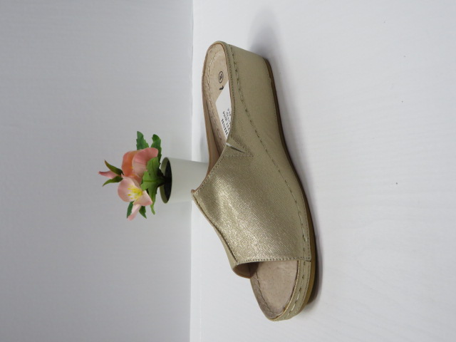 Klapki Damskie 7AA221 GOLD 36-41 1