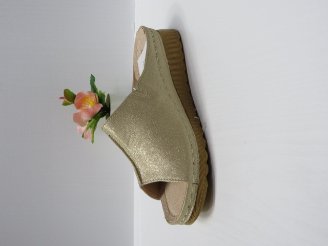 Klapki Damskie 7AA229 GOLD 36-41 1