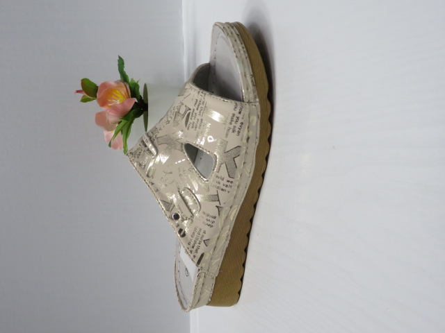 Klapki Damskie 7AA2304 GOLD 36-41