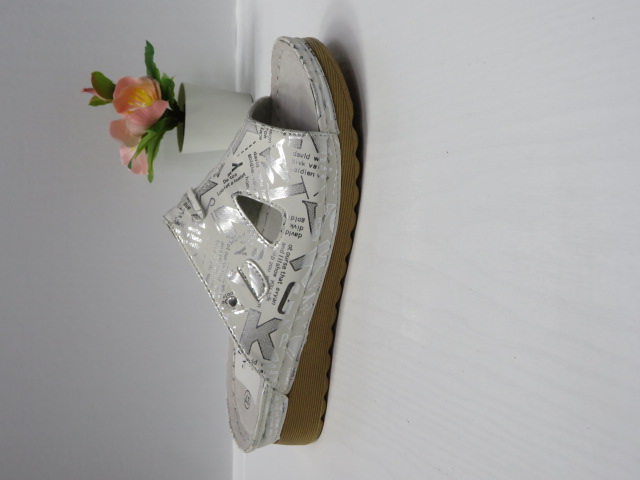 Klapki Damskie 7AA2304 SILVER 36-41