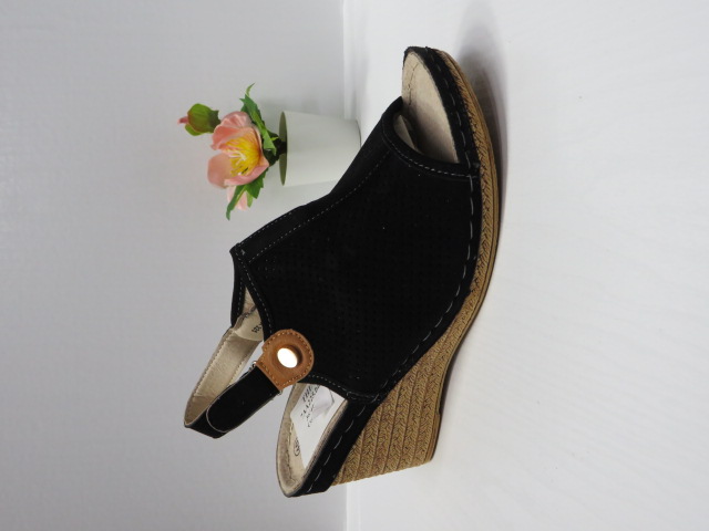 Czółenka damskie 7AA225 BLACK 36-41