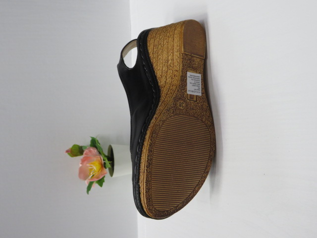 Czółenka damskie 7AA227 BLACK/SILVER 36-41 2