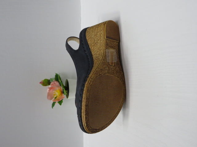 Czółenka damskie 7AA227 NAVY/SILVER 36-41 2