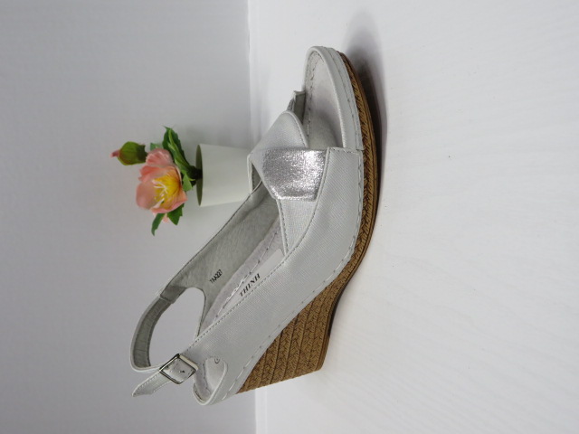 Czółenka damskie 7AA227 SILVER 36-41