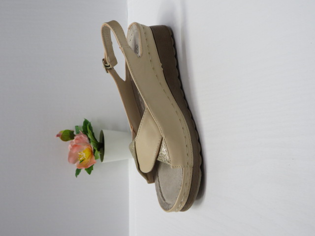 Sandały damskie 7AA231 BEIGE 36-41 1