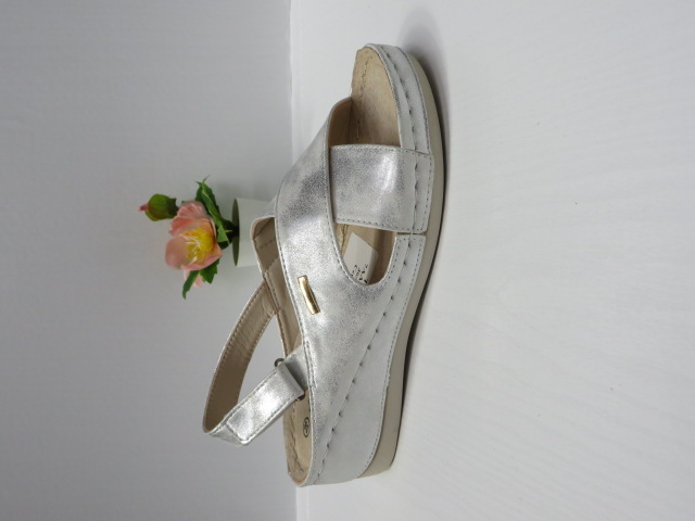 Sandały damskie 7AA2302 SILVER 36-41