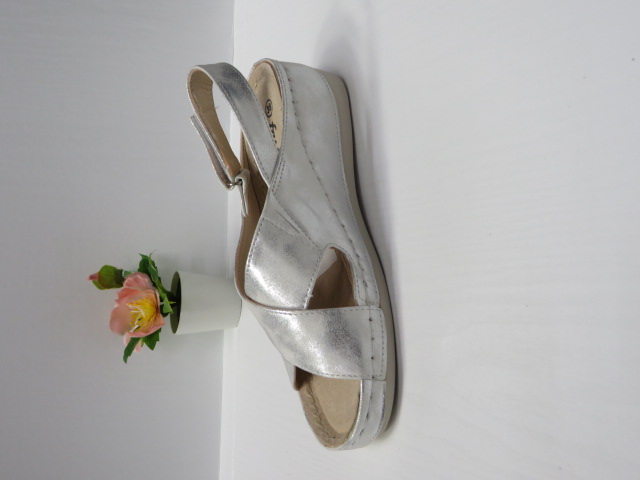 Sandały damskie 7AA2302 SILVER 36-41 1