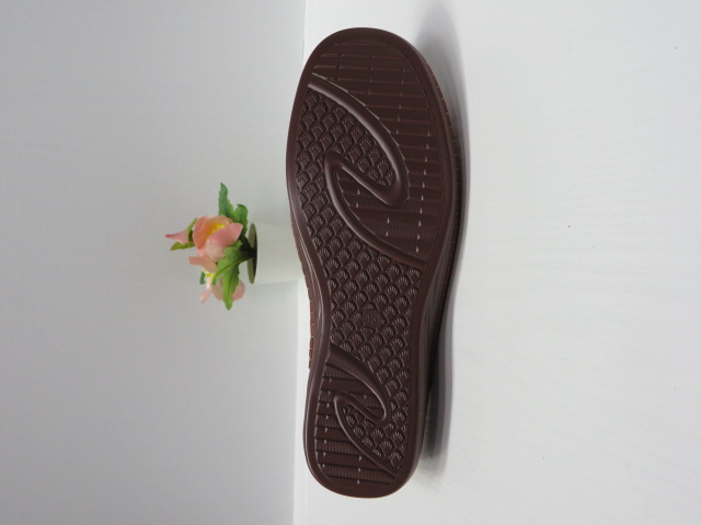 Sandały damskie DJ19-13 BROWN 39-43 2