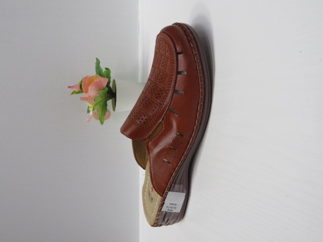 Klapki Damskie DJ19-11 BROWN 39-43