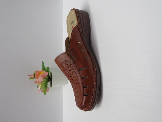 Klapki Damskie DJ19-11 BROWN 39-43 1