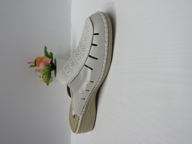 Klapki Damskie DJ19-11 WHITE 39-43 1