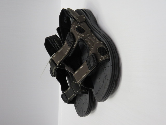 Sandały damskie W90083 BLACK/GREY 36-41