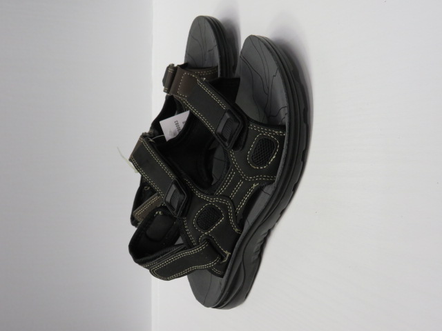 Sandały damskie W90083 BLACK/GREY 36-41 1
