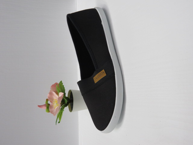 Półbuty Damskie 11082-1 BLACK/WHITE 36-41