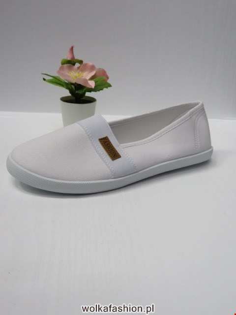Półbuty Damskie 11082-8 WHITE 36-41