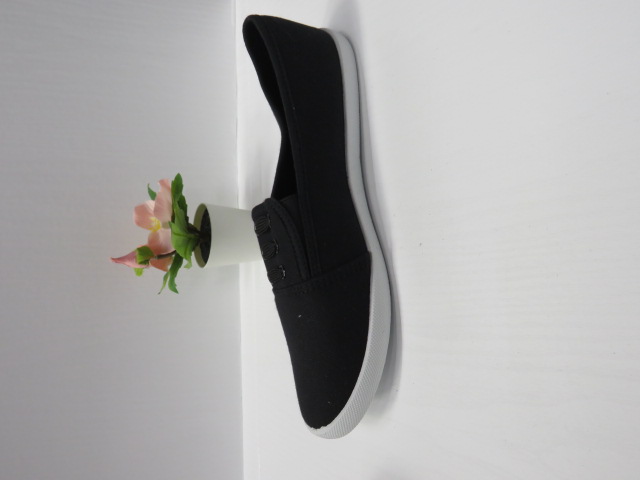 Półbuty Damskie 11067-1 BLACK/WHITE 36-41 1